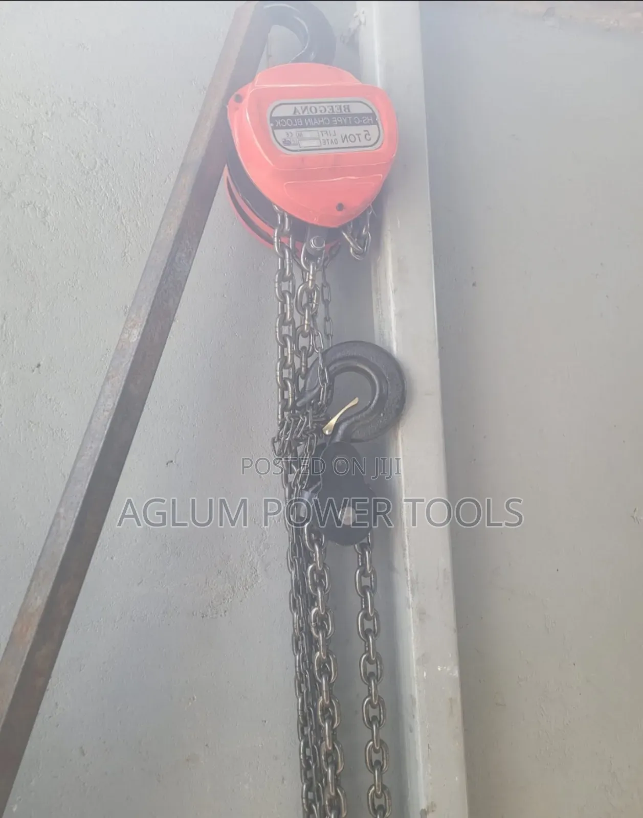 Chain Block 5 Tonnes 3 Meters
