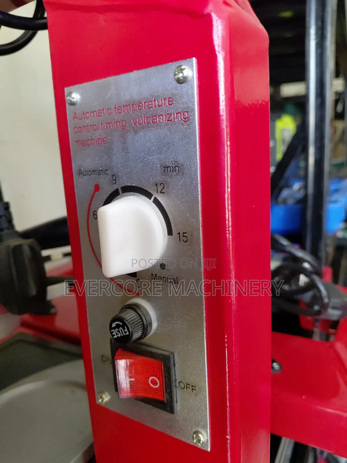 Automatic Temperature-Controlled Vulcanizing Machine Best Quality.