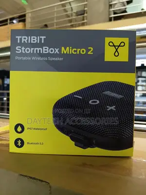 The Tribit Stormbox Micro 2 Rugged Ip67 Waterproof Bluetooth Speaker.