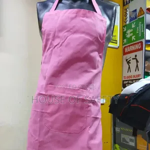 Pink Service Apron