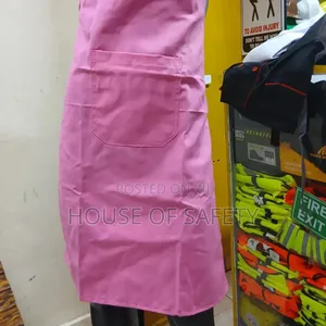 Pink Service Apron