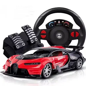 Rc Racing Car With Steering Wheel Pedal Controller
