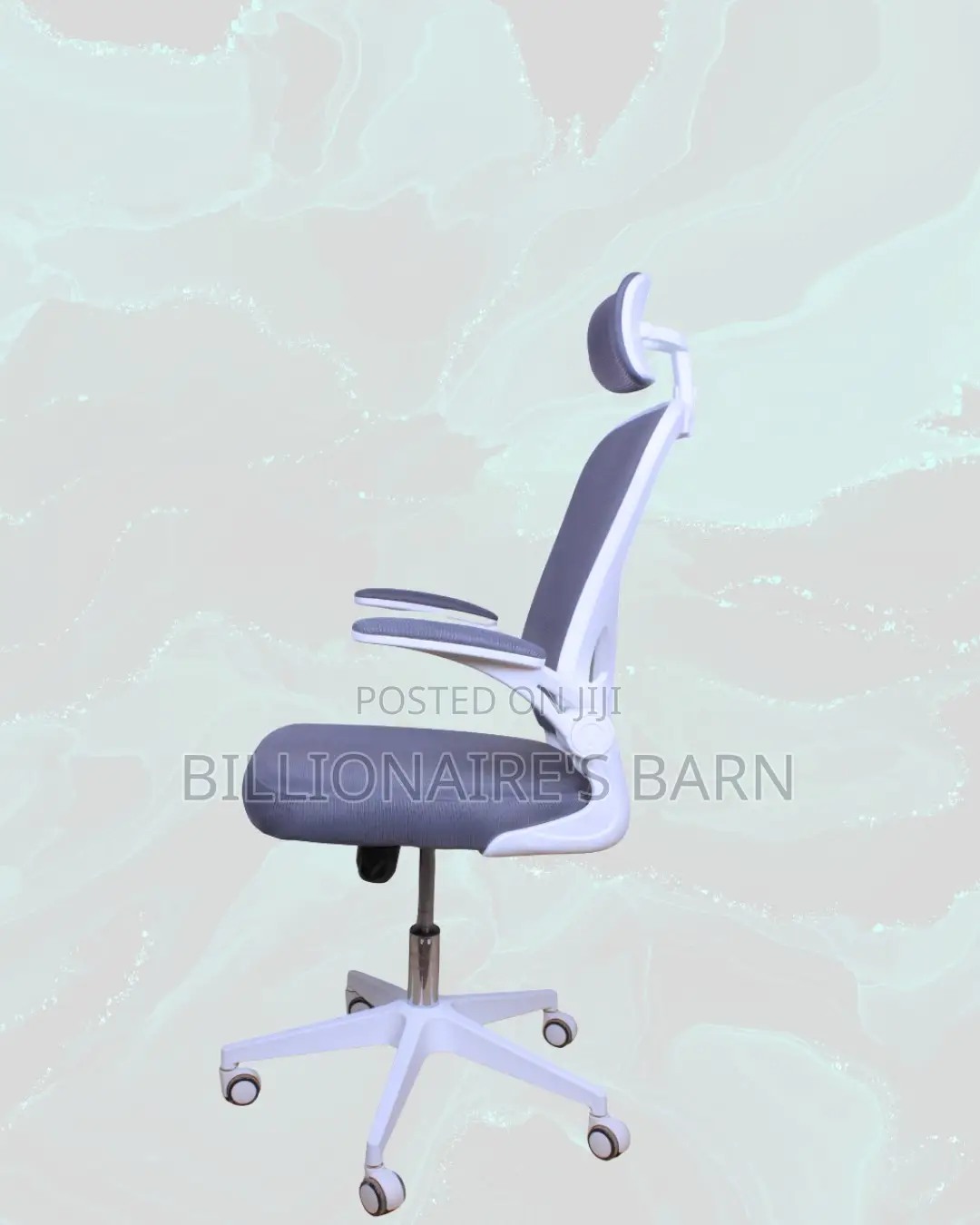 Headrest Office Chair for Long Workdays • Support That Lasts