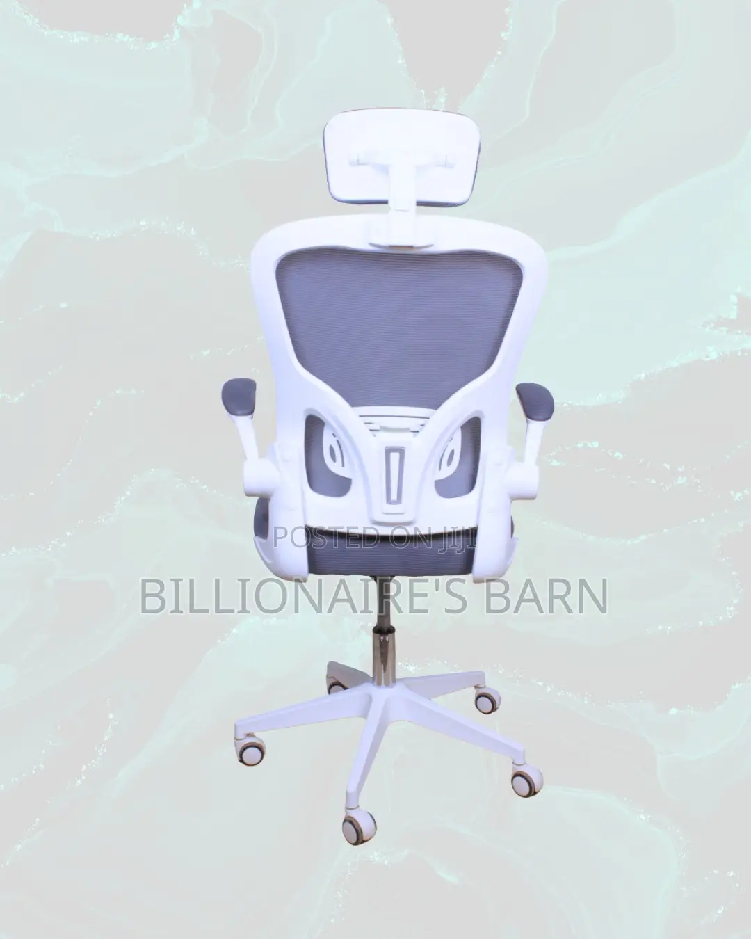 Headrest Office Chair for Long Workdays • Support That Lasts