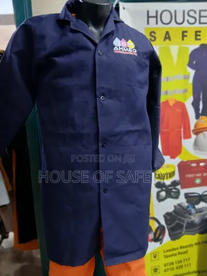 Navy Blue Chemical Environment Dust Coats