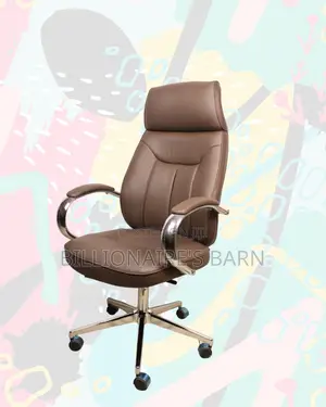 Executive Chair for Offices • Easy Adjustments, Premium Leather