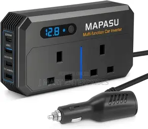 Fast Charging Car Plug Adapter for Laptops, iPads, Phones