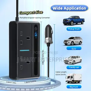 Fast Charging Car Charger With Cigarette Lighter Plug for Trip