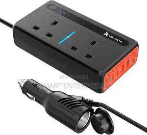 Car Inverter With Cigarette Lighter Port, Car Plug Adapter