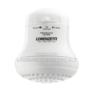 Lorenzetti Maxi Ducha Ultra Instant Electric Shower Head.
