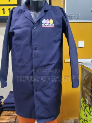 265gsm Reinforced Dark Blue Dustcoats With Nairobi