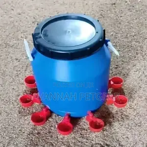 Plastic Pigeon Bowl Automatic Watering Drinker - 10 Pieces