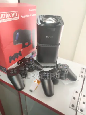 Gaming Projector With Console Gaming Pads