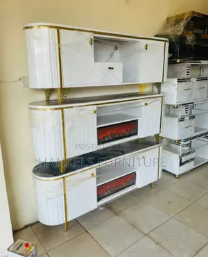 Modern Tv Stand With Electric Fireplace