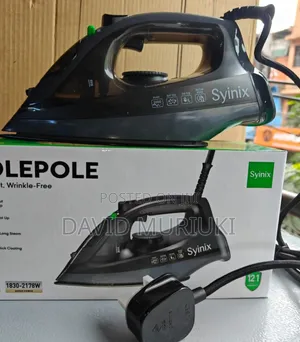 Syinix Steam Iron Box(Polepole) Stable Long Steam