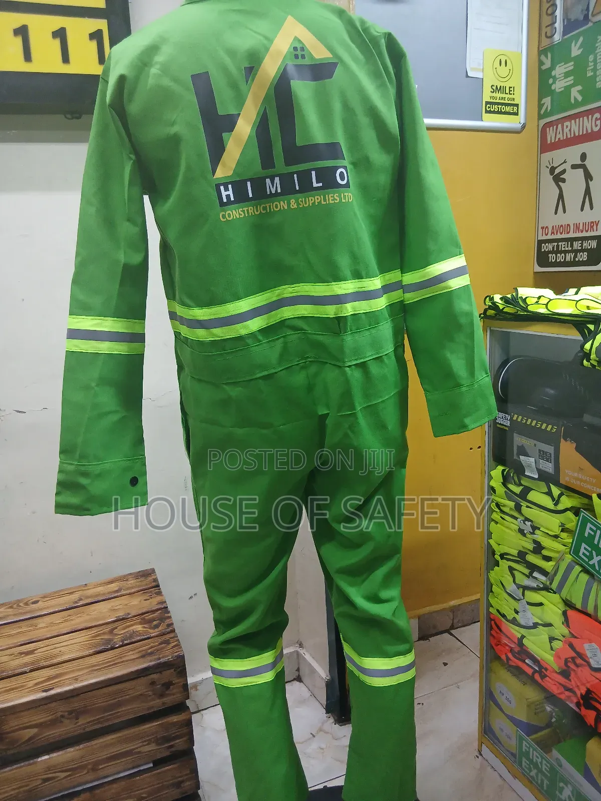 Safaricom Green Overalls