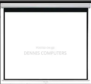 Manual Projector Screen 180 X 180 CMS (70 Inch by 70 Inch)