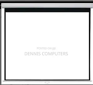 Manual Projector Screen 180 X 180 CMS (70 Inch by 70 Inch)