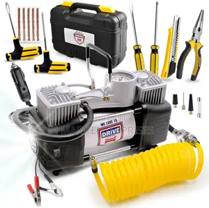 Air Pump and Tire Repair Kit