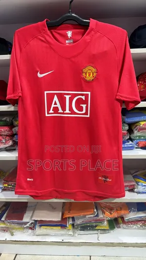 Manchester United Old School Retro Jersey 07/08