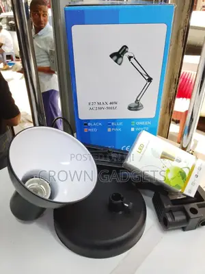 Adjustable Swing Arm Desk Lamp E27 Study Light