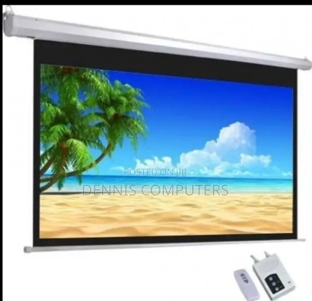 Electric Projector Screen 300 X 300 CMS
