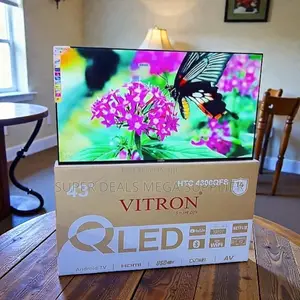 Wifi Enabled Display Vitron 43 Inch Qled Smart Android Led Tv