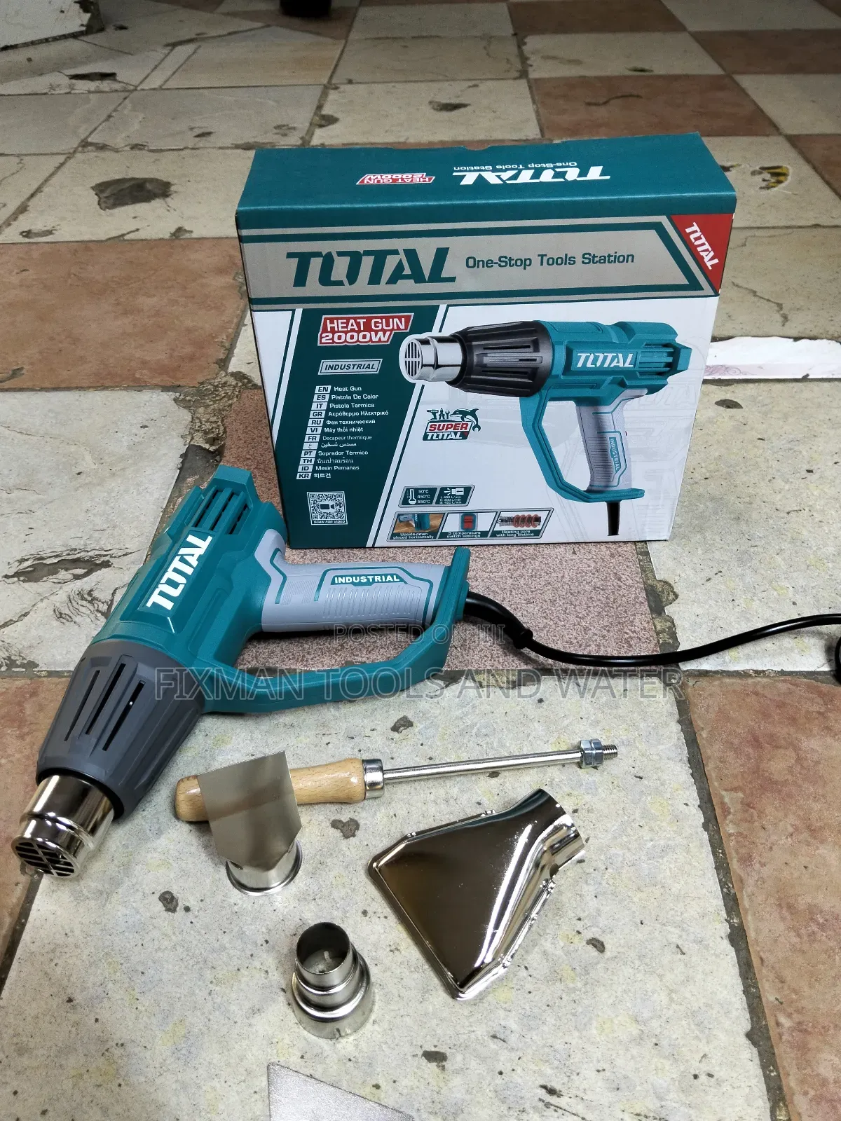 Very Hot Total Heat Gun 2000 Watts Hot Air Gun