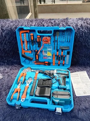 Cordless Drill With Tool Kit