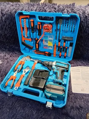 Cordless Drill Set With Tools