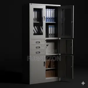 Multi Function Steel Filing Cabinet With Secure Safe