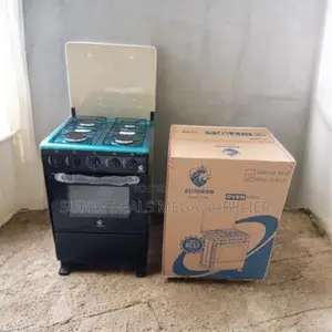 Free Standing Cooker With Gas Oven Designed for Even Heat Cooking