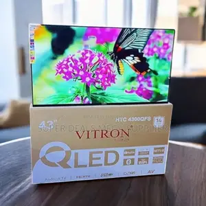 Clear High Definition Display Vitron 43 Inch Qled Smart Android Led Tv