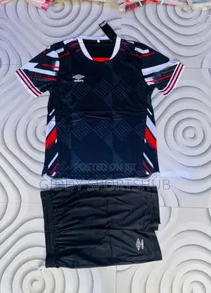 Games Uniforms Black With Redish