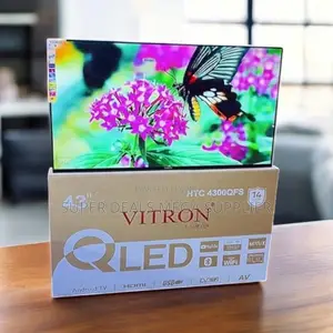 Bluetooth Enabled Display Vitron 43 Inch Qled Smart Android Led Tv