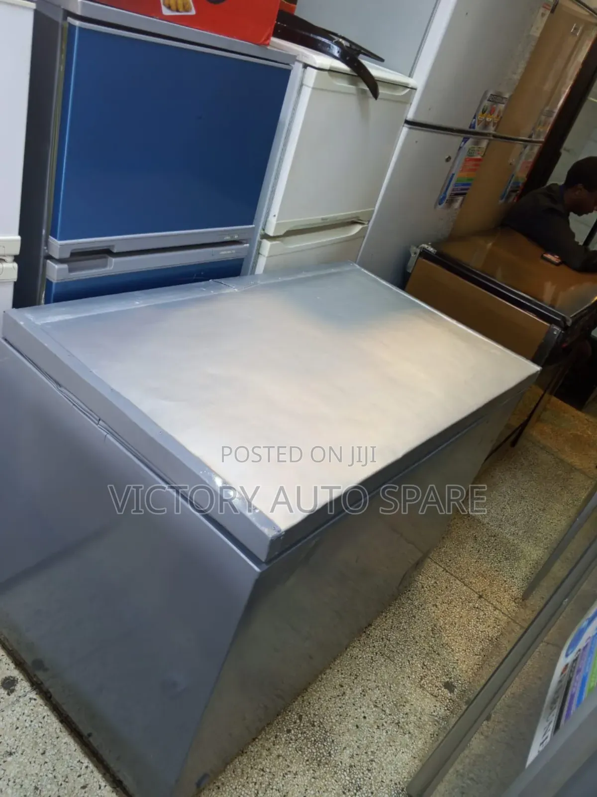 Gray Deep Freezer