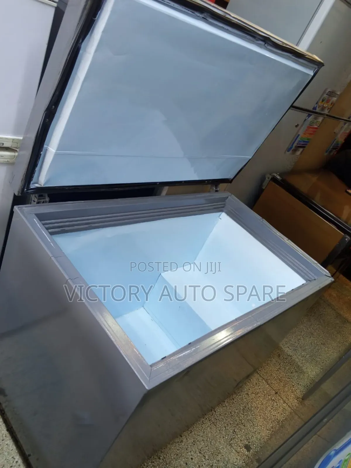 Gray Deep Freezer