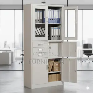 High Capacity Steel Office Filing Cabinet With Safe