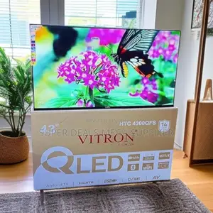 Bluetooth and Wifi Support Display Vitron 43 Inch Qled Android Led Tv