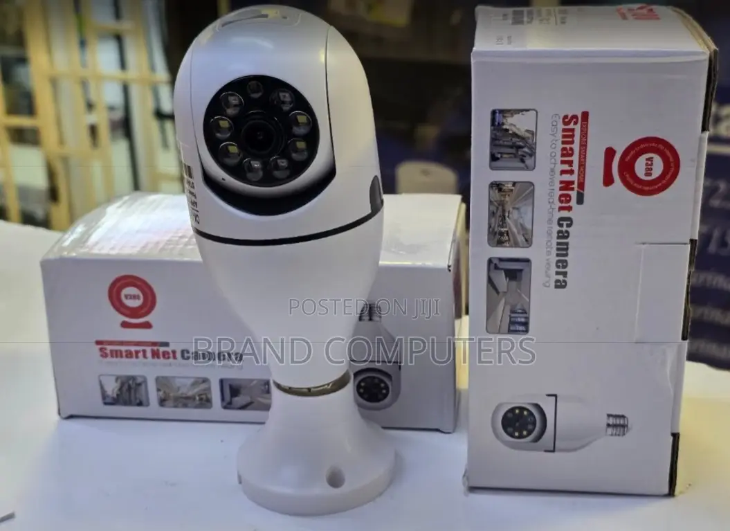 Wireless V380 Wifi Smart Bulb Camera