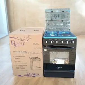 Roch 55x50 Electric Oven Cooker With 3 Gas Burners and Hot Plate