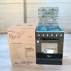 Roch 55x50 Kitchen Cooker 3 Gas Burners 1 Electric Plate With Oven