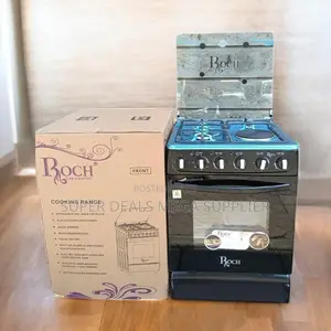 Roch 55x50 3 Gas 1 Electric Cooker With Oven and Durable Finish