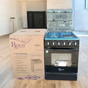 55x50 Roch Free Standing Cooker With 3 Gas Burners and Electric Oven