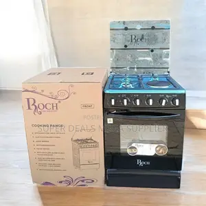 Roch 55x50 Free Standing Cooker With 3 Gas Burners and Hot Plate