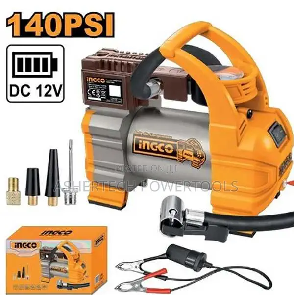 Ingco Aac1408 Auto Air Compressor 140psi