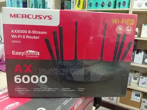 Mercusys Ax6000 8-Stream Wi-Fi 6 Router - Tl-Mr90x