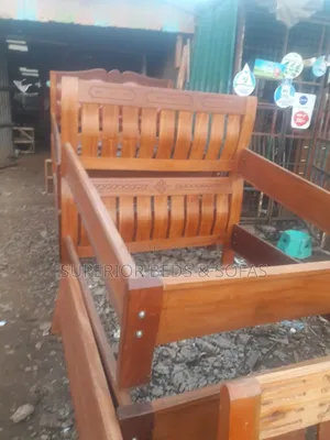 Classic Wooden Slatted Bed