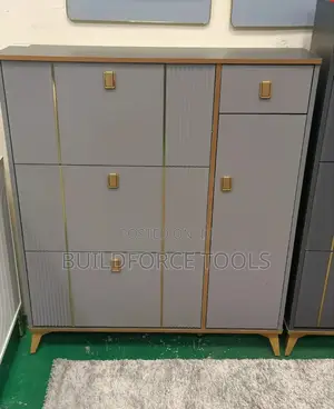 Shoe Rack Cabinet Bucket Flip Type