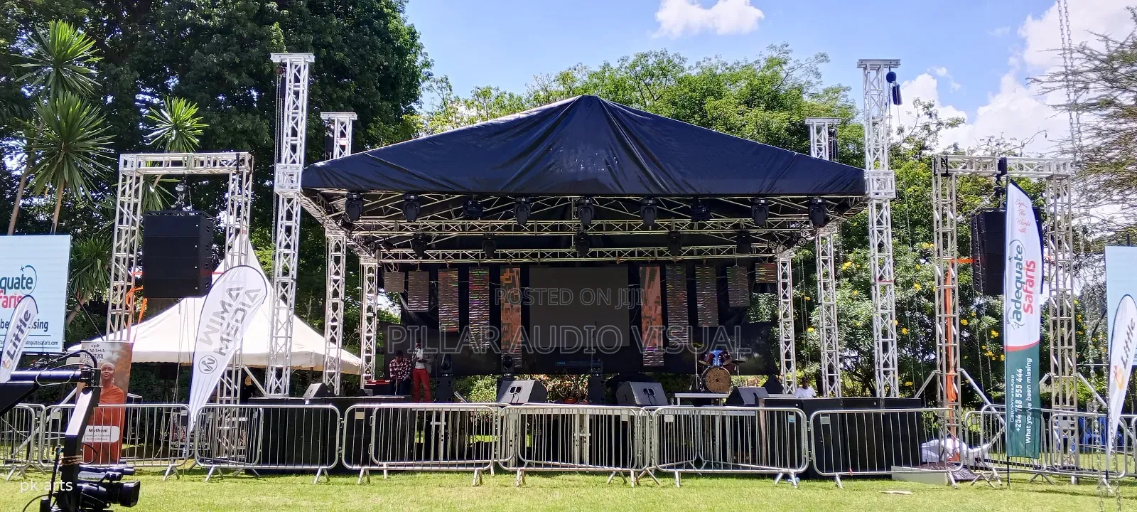 Canopy Tent, Stage With Line_array Sound,Hire Canopy Stage